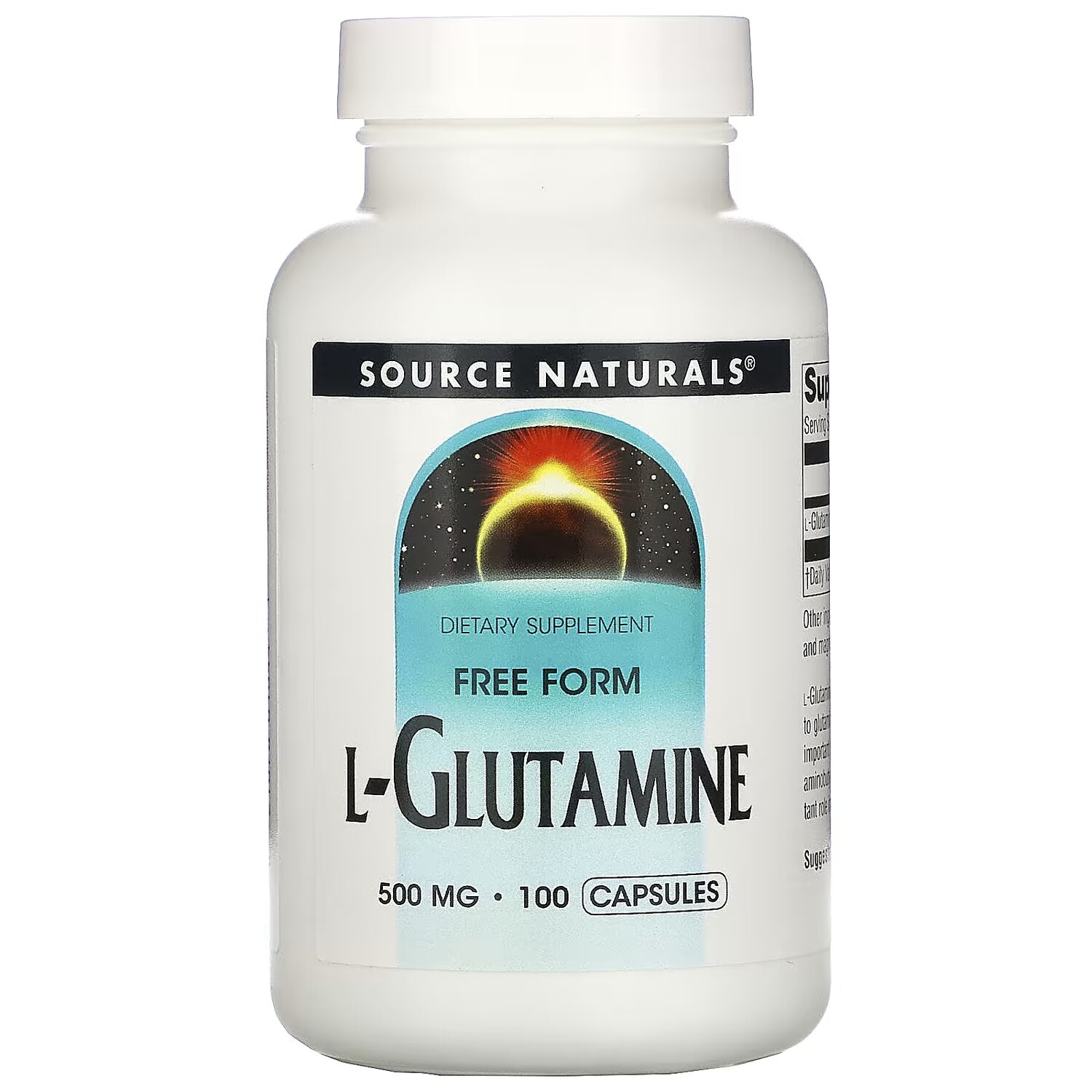 Source Naturals L-глутамин 500 мг, 100 капсул
Source Naturals L-глутамин 500 мг, 100 капсул