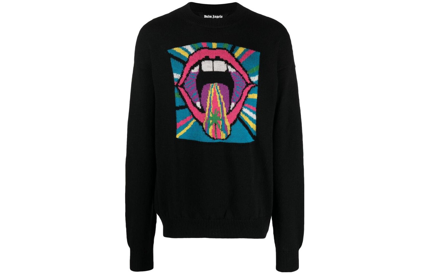 Свитер мужской черный Palm Angels, черный
Свитер мужской черный Palm Angels, черный