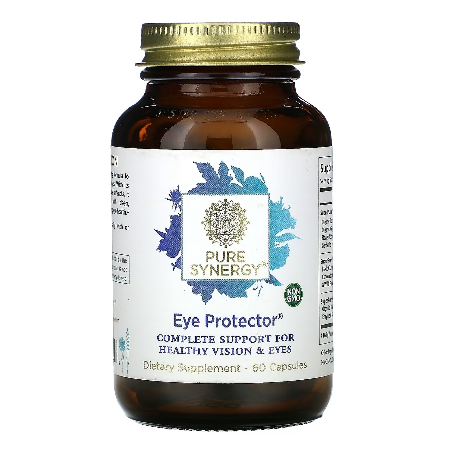 Pure Synergy Eye Protector для поддержки здоровья глаз, 60 капсул
Pure Synergy Eye Protector для поддержки здоровья глаз, 60 капсул