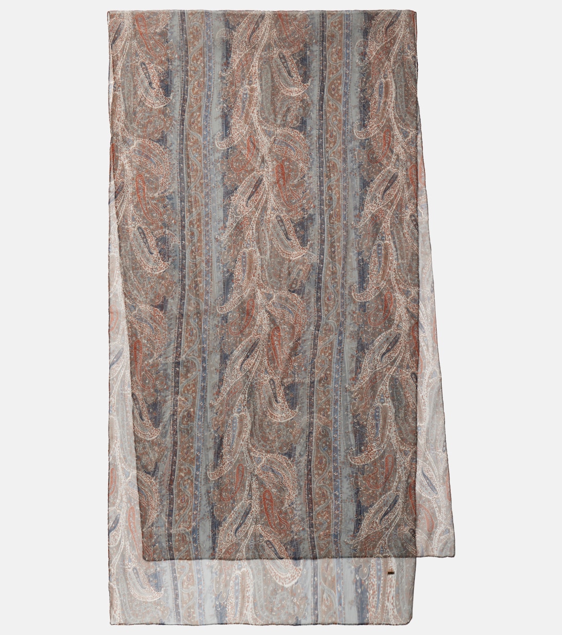 Шелковый платок с принтом Saint Laurent, Pearl/Multicolor
Шелковый платок с принтом Saint Laurent, Pearl/Multicolor