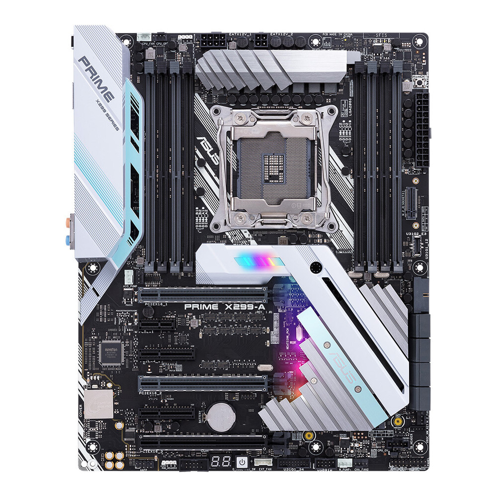 Материнская плата ASUS PRIME X299-A, LGA2066, DDR4
Материнская плата ASUS PRIME X299-A, LGA2066, DDR4
