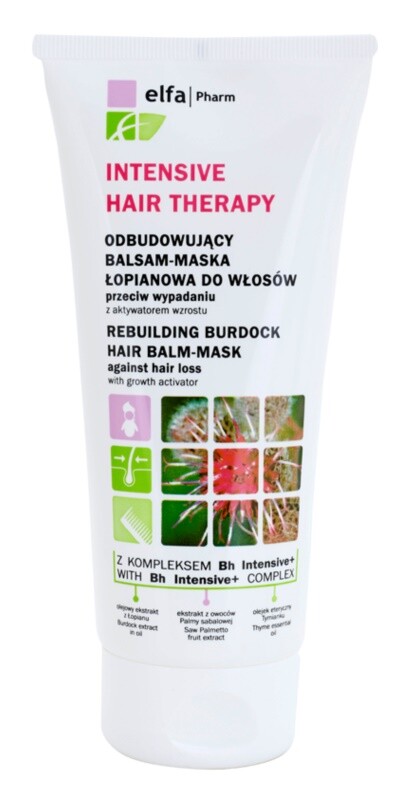 Бальзам против выпадения волос с активатором роста Intensive Hair Therapy Bh Intensive+
Бальзам против выпадения волос с активатором роста Intensive Hair Therapy Bh Intensive+