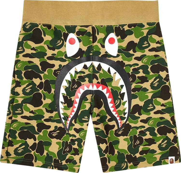 Шорты BAPE ABC Camo Shark Sweat Shorts 'Green', зеленый
Шорты BAPE ABC Camo Shark Sweat Shorts 'Green', зеленый