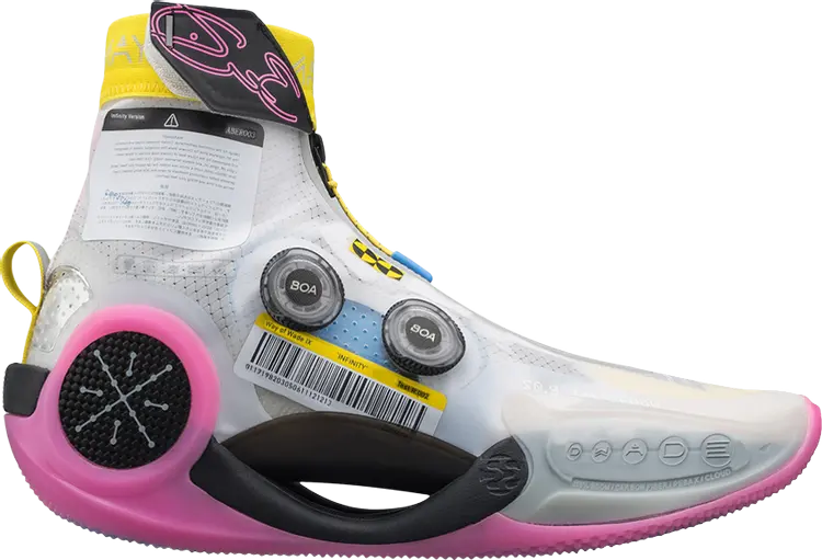 Кроссовки Way of Wade 9 Infinity Test R2, белый
Кроссовки Way of Wade 9 Infinity Test R2, белый