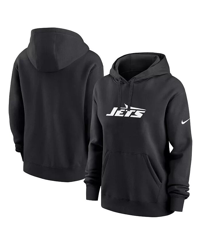 Женская черная флисовая толстовка с капюшоном New York Jets Club Nike
Женская черная флисовая толстовка с капюшоном New York Jets Club Nike