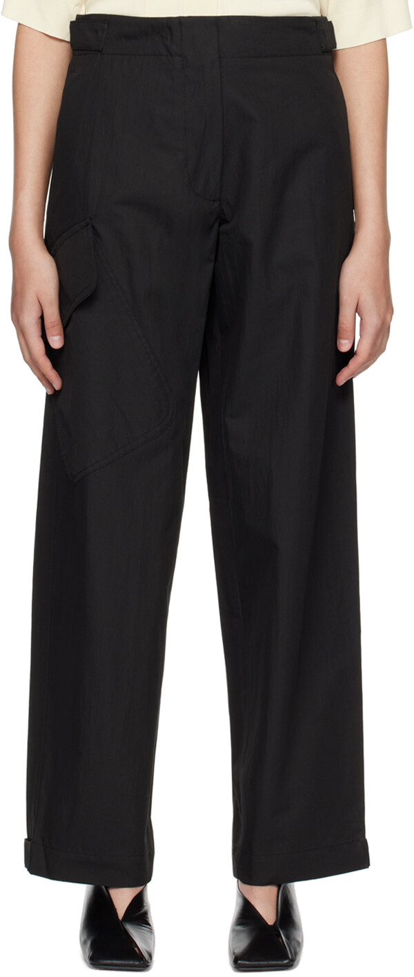 Черные брюки обры Studio Nicholson, Черный, Черные брюки обры Studio Nicholson
Черные брюки обры Studio Nicholson, Черный, Черные брюки обры Studio Nicholson