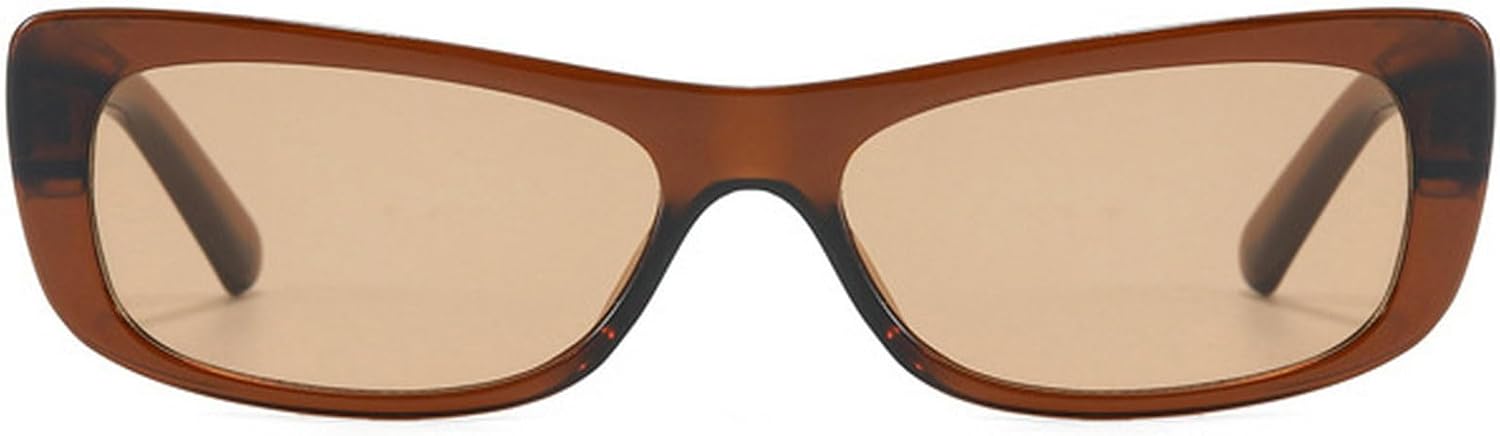 Маленькие солнцезащитные очки «кошачий глаз» для женщин, ретро-солнцезащитные очки прямоугольной формы, модные очки для лета, отдыха на природе и путешествий mincl, Brown
Маленькие солнцезащитные очки «кошачий глаз» для женщин, ретро-солнцезащитные очки прямоугольной формы, модные очки для лета, отдыха на природе и путешествий mincl, Brown