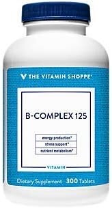 Витамины группы B The Vitamin Shoppe B-Complex 125, 300 таблеток
Витамины группы B The Vitamin Shoppe B-Complex 125, 300 таблеток