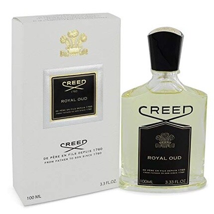 Creed Royal Oud Eau De Parfum спрей для мужчин 3,3 жидких унции
Creed Royal Oud Eau De Parfum спрей для мужчин 3,3 жидких унции