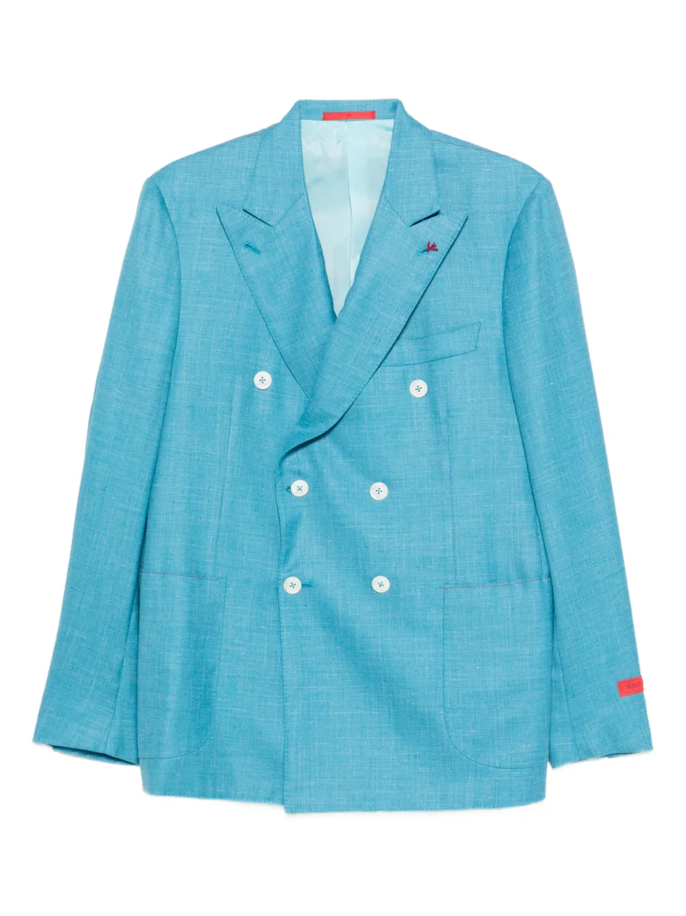 Двубортный пиджак Isaia, синий
Двубортный пиджак Isaia, синий