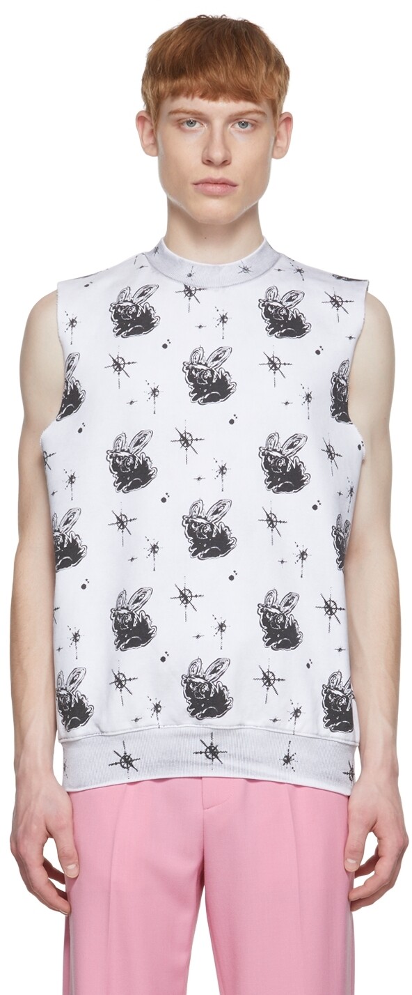 Белый хлопковый жилет We11done, Серый, Белый хлопковый жилет We11done
Белый хлопковый жилет We11done, Серый, Белый хлопковый жилет We11done