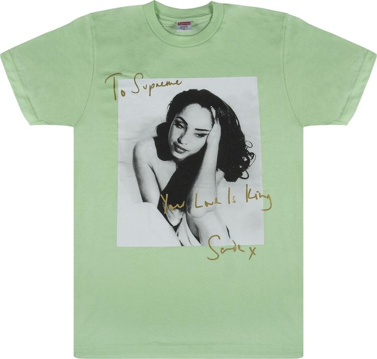 Футболка Supreme Sade T-Shirt 'Green', зеленый
Футболка Supreme Sade T-Shirt 'Green', зеленый