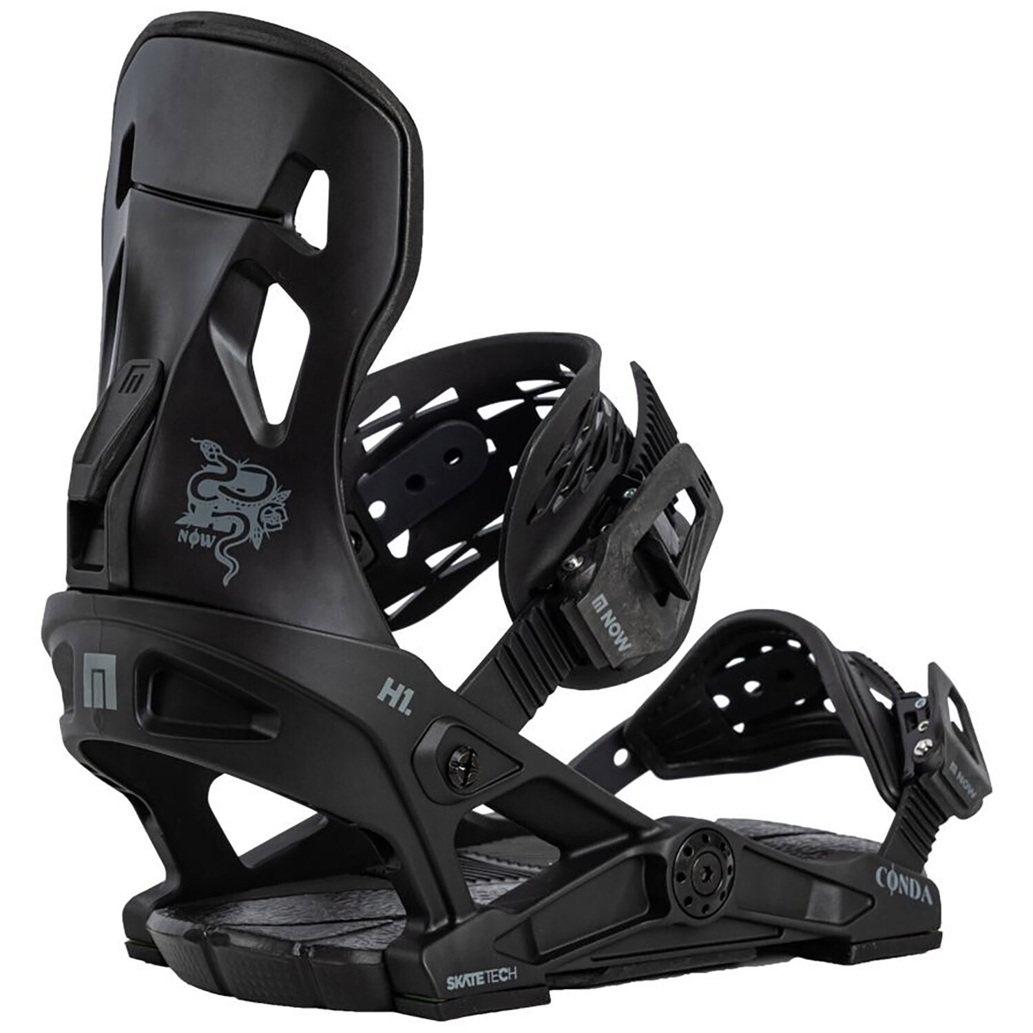 Крепления для сноуборда Now Conda — женские 2023, черный
Крепления для сноуборда Now Conda — женские 2023, черный