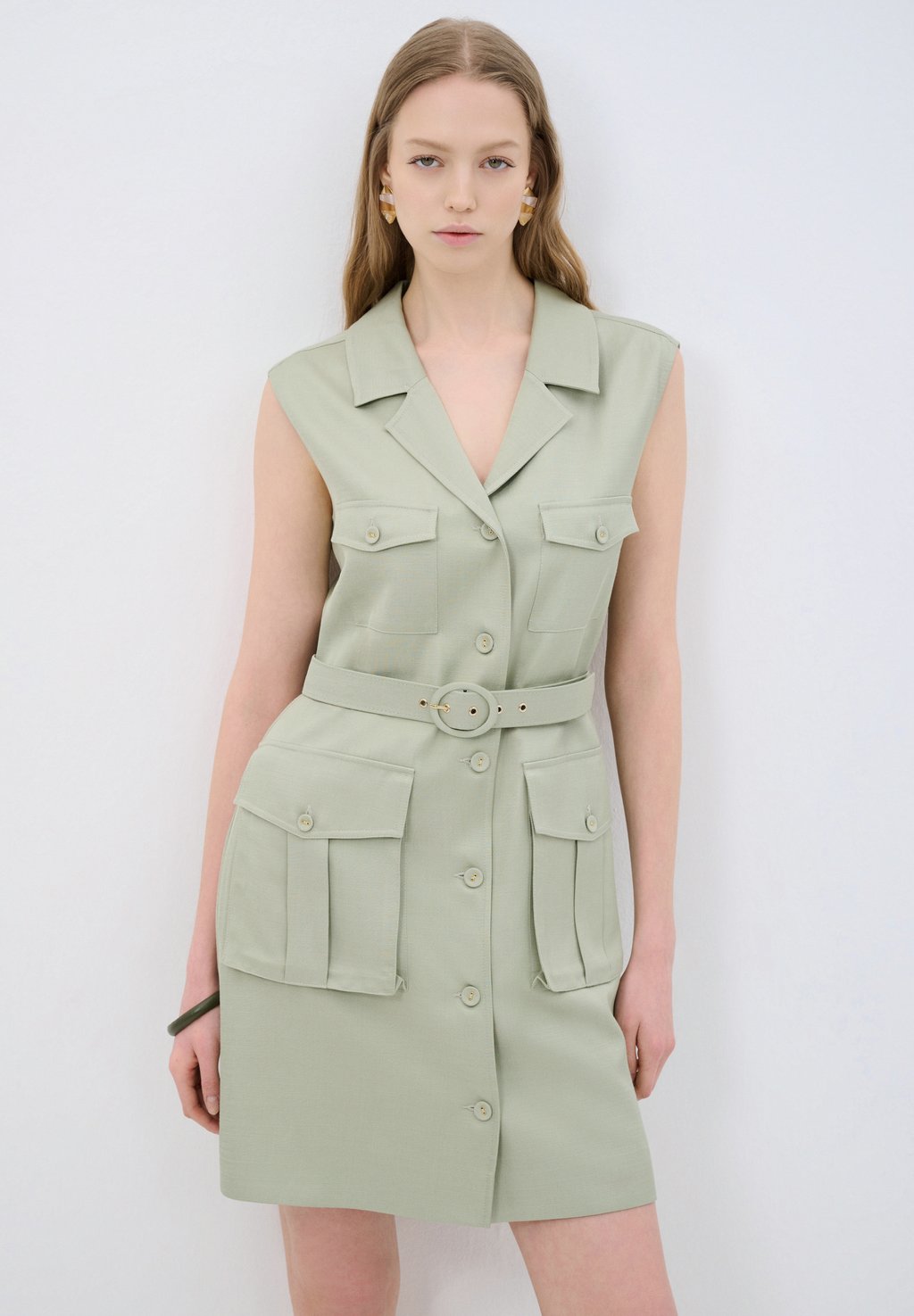 Платье-рубашка adL, мятный
Платье-рубашка adL, мятный