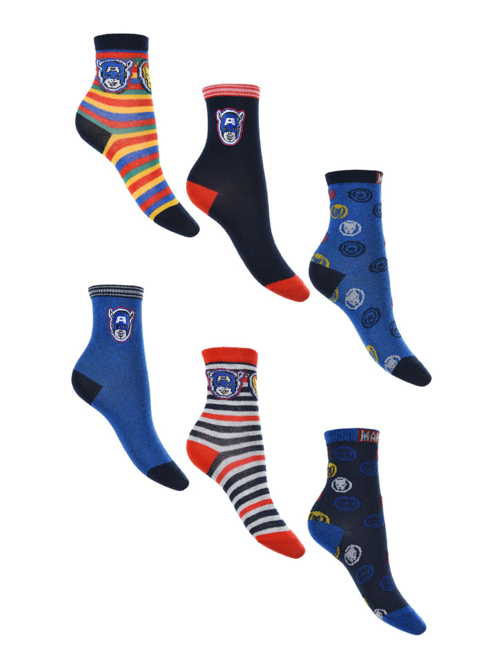 Носки Avengers, разноцветный
Носки Avengers, разноцветный