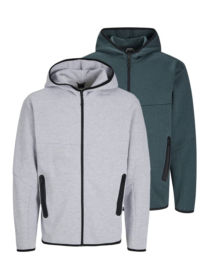 Толстовка Jack & Jones, цвет grau/blau 
Толстовка Jack & Jones, цвет grau/blau