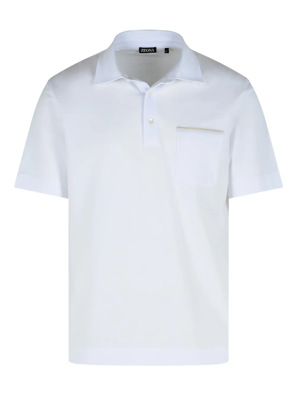 Рубашка поло с накладным карманом Zegna, белый
Рубашка поло с накладным карманом Zegna, белый