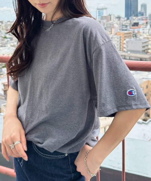 Футболка Champion, хлопок, короткий рукав, однотонная, угольно-серый
Футболка Champion, хлопок, короткий рукав, однотонная, угольно-серый