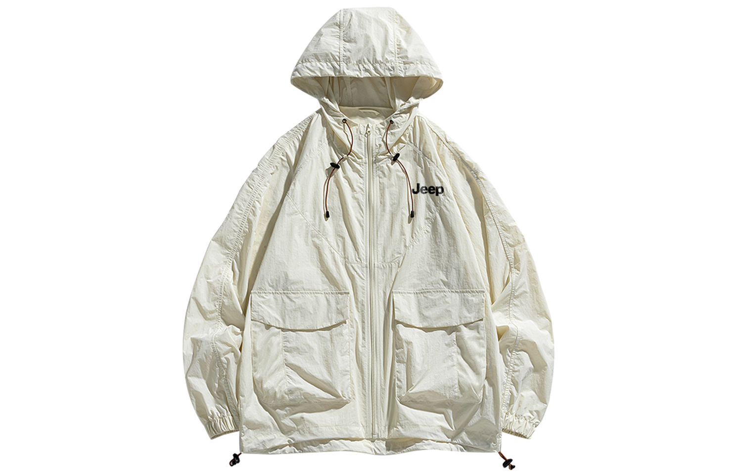 Jeep Защитная одежда от солнца с УФ-защитой быстросохнущая дышащая унисекс, Ecru 
Jeep Защитная одежда от солнца с УФ-защитой быстросохнущая дышащая унисекс, Ecru