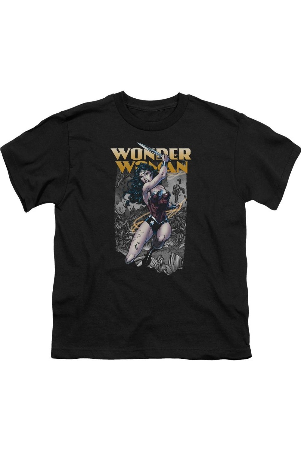 Футболка с коротким рукавом для детей "Лига справедливости Америки: Чудо-женщина" Gildan, черный
Футболка с коротким рукавом для детей "Лига справедливости Америки: Чудо-женщина" Gildan, черный