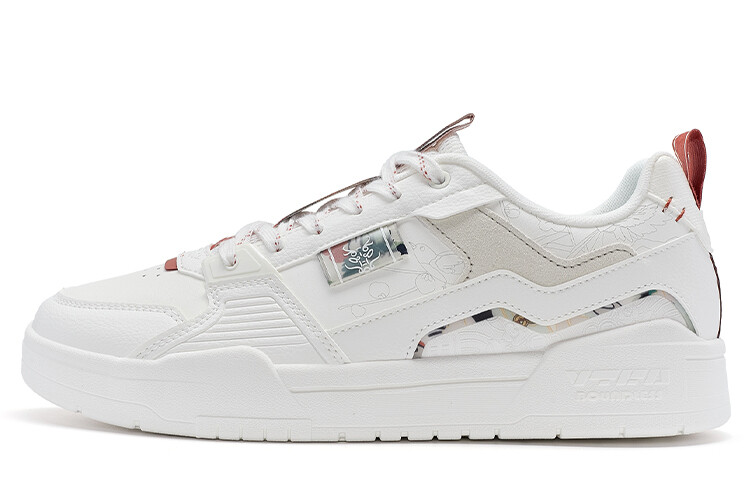 Кроссовки XTEP Skateboarding Shoes Men Low-top Sail White/tea White, белый 
Кроссовки XTEP Skateboarding Shoes Men Low-top Sail White/tea White, белый