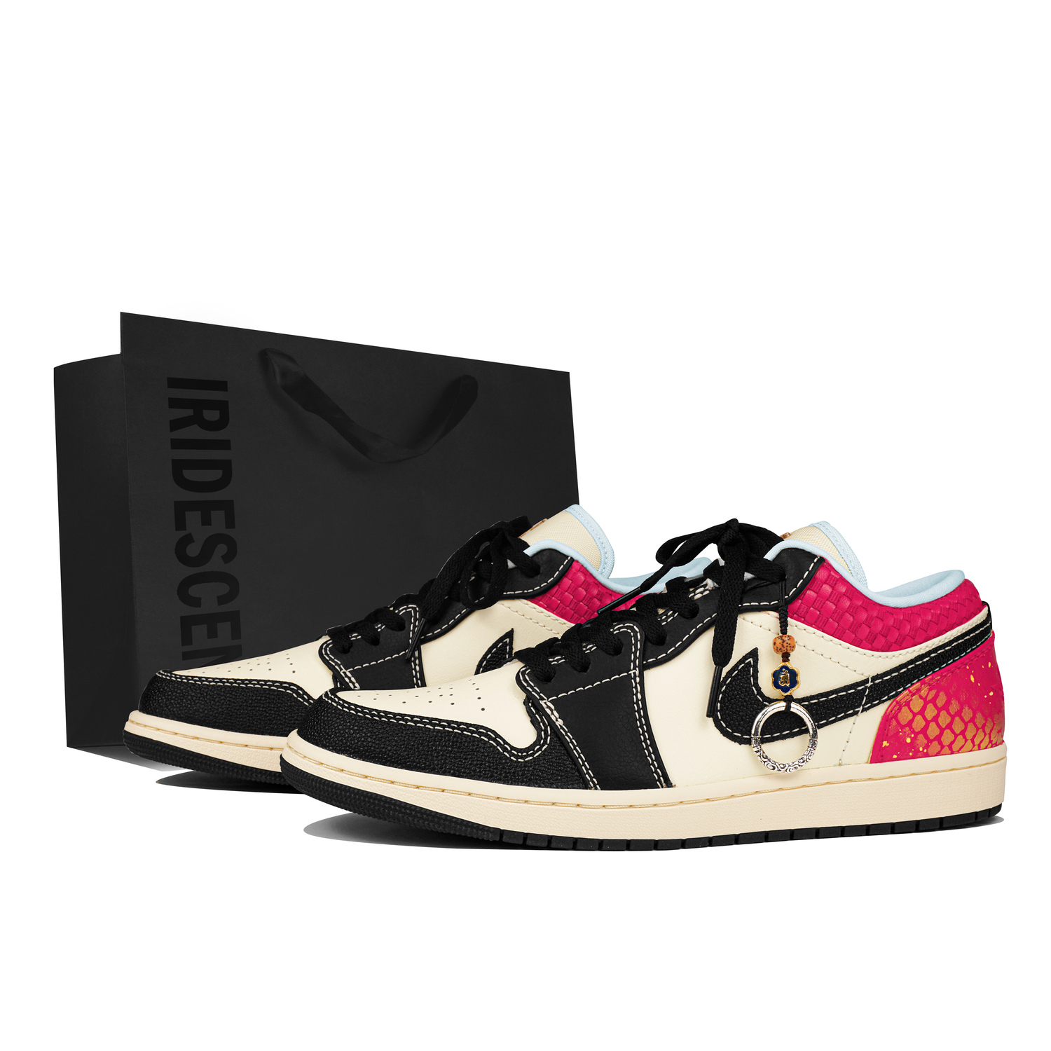 Jordan Эйр 1 Амортизирующие противоскользящие износостойкие низкие винтажные баскетбольные кроссовки мужские черно-розовые, цвет Black Pink
Jordan Эйр 1 Амортизирующие противоскользящие износостойкие низкие винтажные баскетбольные кроссовки мужские черно-розовые, цвет Black Pink