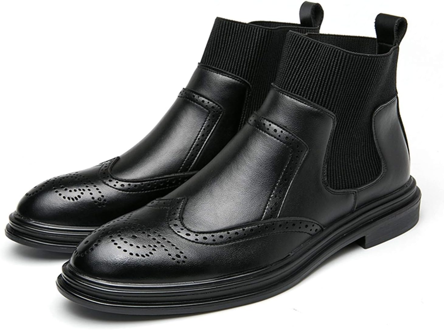 Мужские ботинки с круглым носком, рельефное платье из PU кожаной водонепроницаемой защиты от скользящего носка Xjsdjhount, черный
Мужские ботинки с круглым носком, рельефное платье из PU кожаной водонепроницаемой защиты от скользящего носка Xjsdjhount, черный