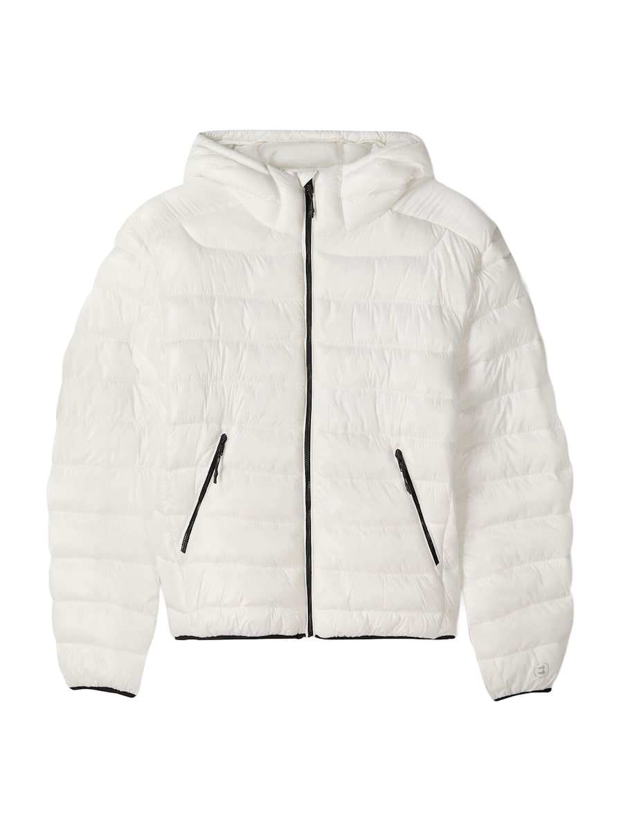 Зимняя куртка Bershka, белый
Зимняя куртка Bershka, белый