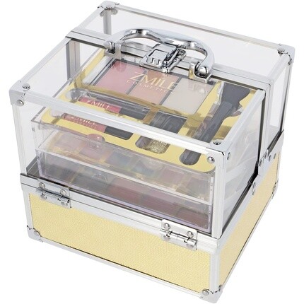 ZMILE COSMETICS Glam Прозрачная косметичка Веганская косметика с набором макияжа для путешествий и в подарок