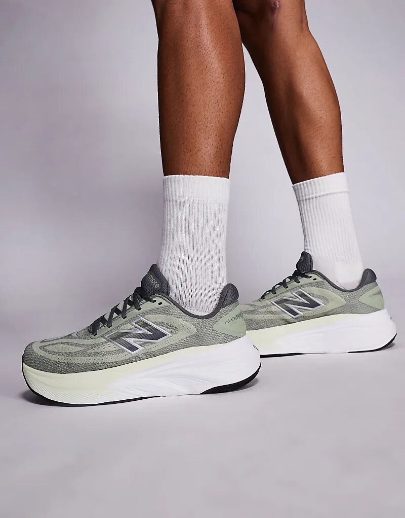 Кроссовки New Balance Fresh Foam More Running зеленого цвета
Кроссовки New Balance Fresh Foam More Running зеленого цвета