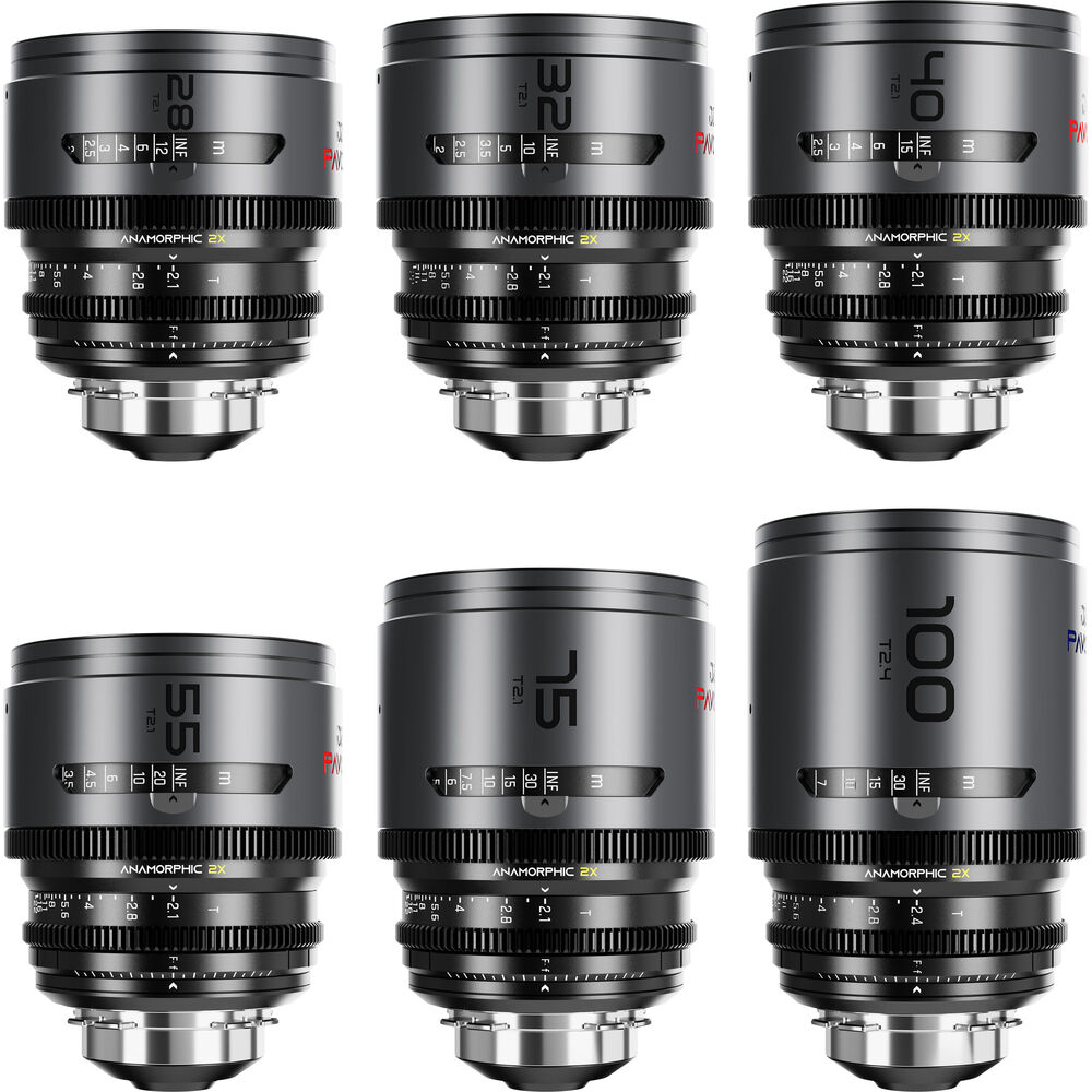 Кинообъектив DZOFilm PAVO 2x Anamorphic 6-Lens Set DZO-PA6PLIN
Кинообъектив DZOFilm PAVO 2x Anamorphic 6-Lens Set DZO-PA6PLIN