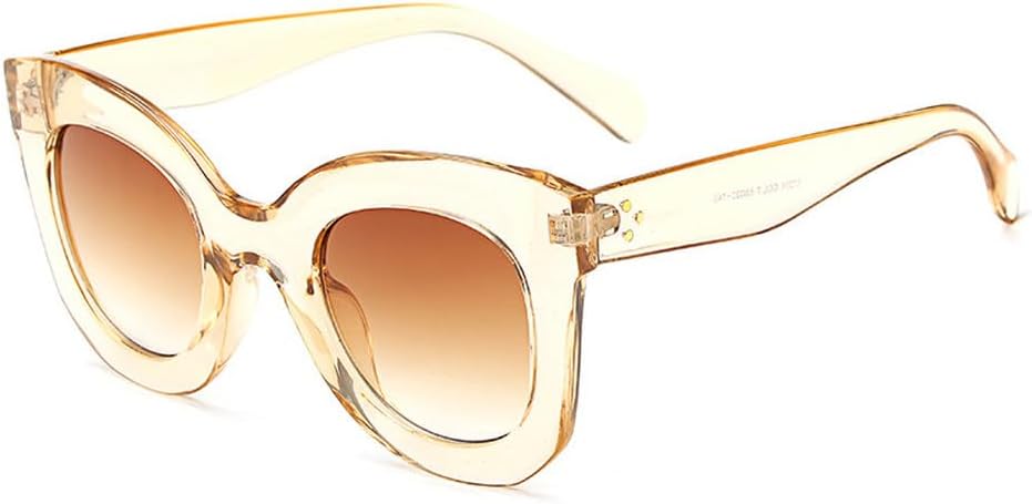 Крупные солнцезащитные очки «кошачий глаз» с градиентным переходом цвета для женщин, винтажная оправа для походов на природу, модный дизайн, женские очки HYYZZC, Coffee-gt Coffee
Крупные солнцезащитные очки «кошачий глаз» с градиентным переходом цвета для женщин, винтажная оправа для походов на природу, модный дизайн, женские очки HYYZZC, Coffee-gt Coffee