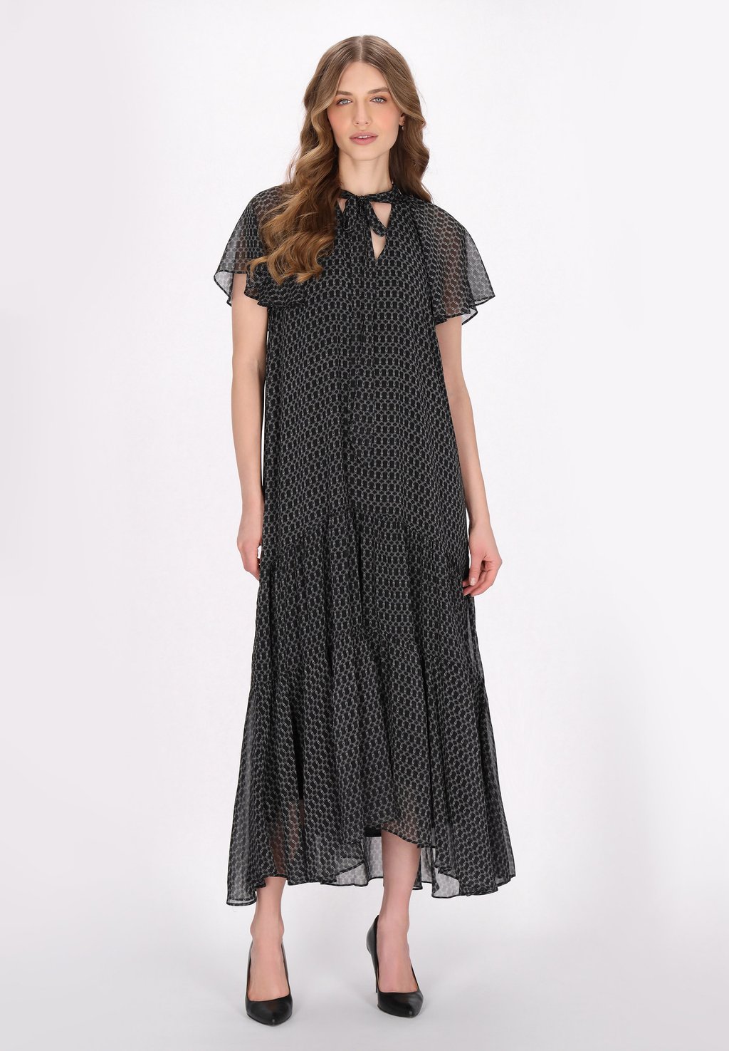 Платье макси DreiMaster, черный 
Платье макси DreiMaster, черный