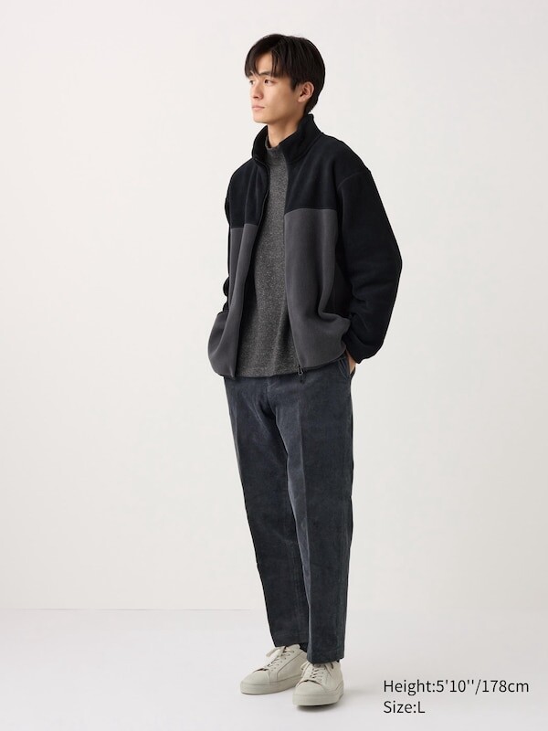 Элегантные брюки до щиколоток вельвет Uniqlo, серый
Элегантные брюки до щиколоток вельвет Uniqlo, серый