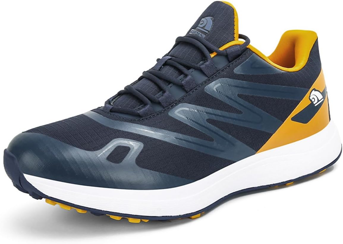 Кроссовки для гольфа с шипами для мужчин, удобная обувь для ходьбы на гольф, для гольфистов, уличная модная обувь для фитнеса Omcam, желтый
Кроссовки для гольфа с шипами для мужчин, удобная обувь для ходьбы на гольф, для гольфистов, уличная модная обувь для фитнеса Omcam, желтый