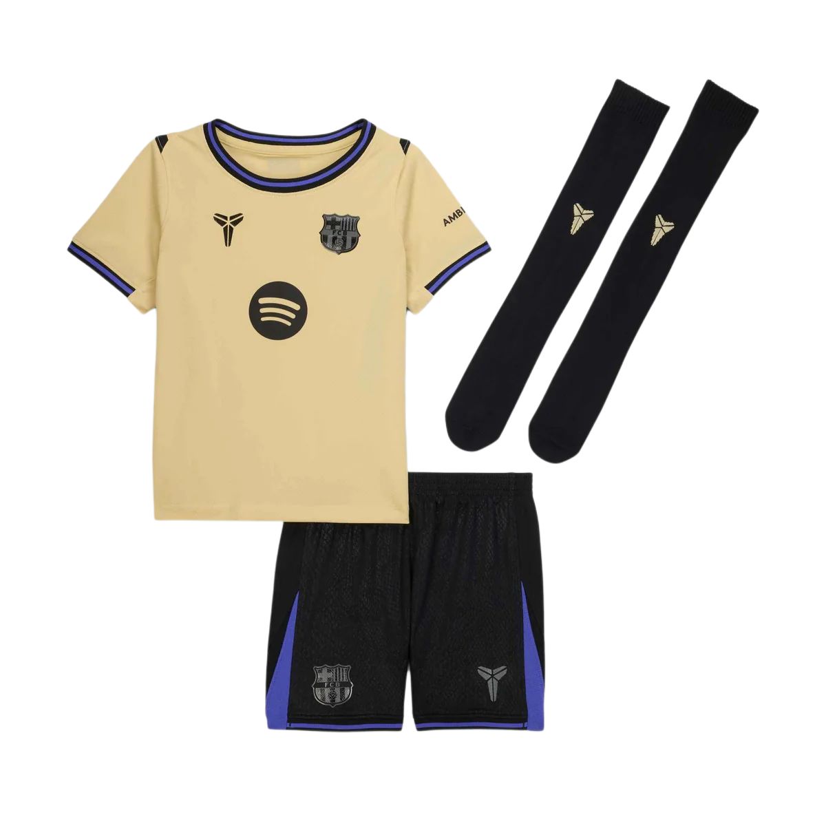 Набор из 3 детских футболок FC Barcelona Casual Sportswear SS25 Nike, золотой/фиолетовый/черный
Набор из 3 детских футболок FC Barcelona Casual Sportswear SS25 Nike, золотой/фиолетовый/черный