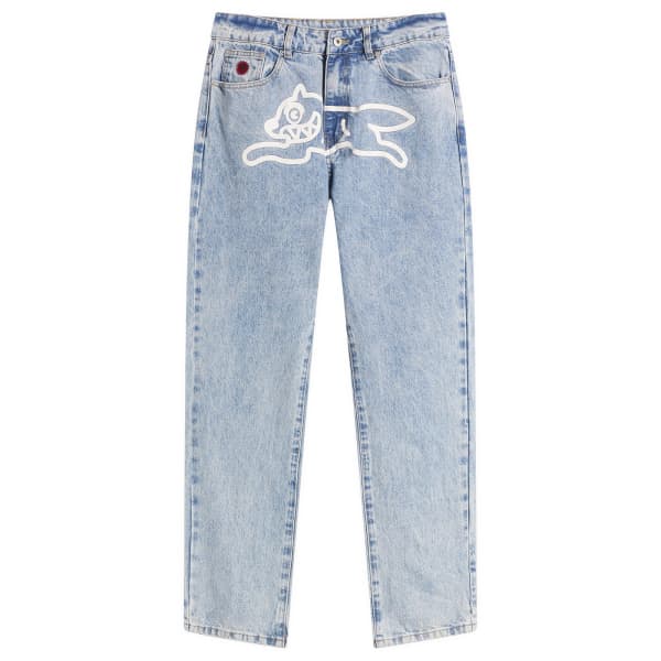 Джинсы прямого кроя "Бегущая собака" Icecream, heavy wash синий
Джинсы прямого кроя "Бегущая собака" Icecream, heavy wash синий