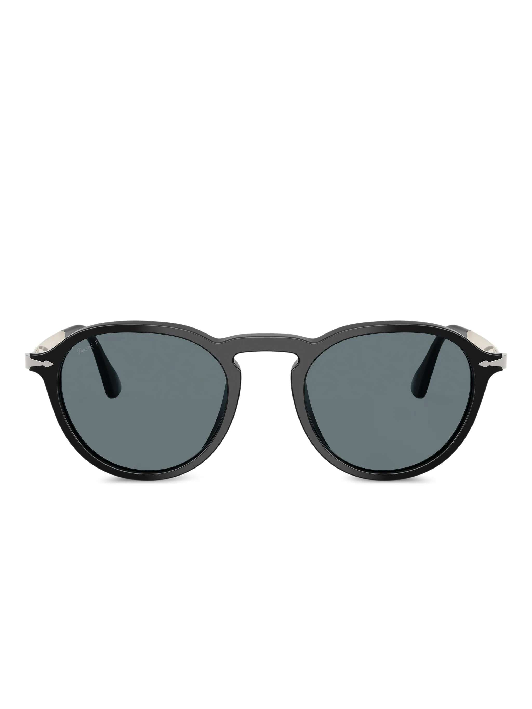 Солнцезащитные очки в круглой оправе Persol, черный
Солнцезащитные очки в круглой оправе Persol, черный