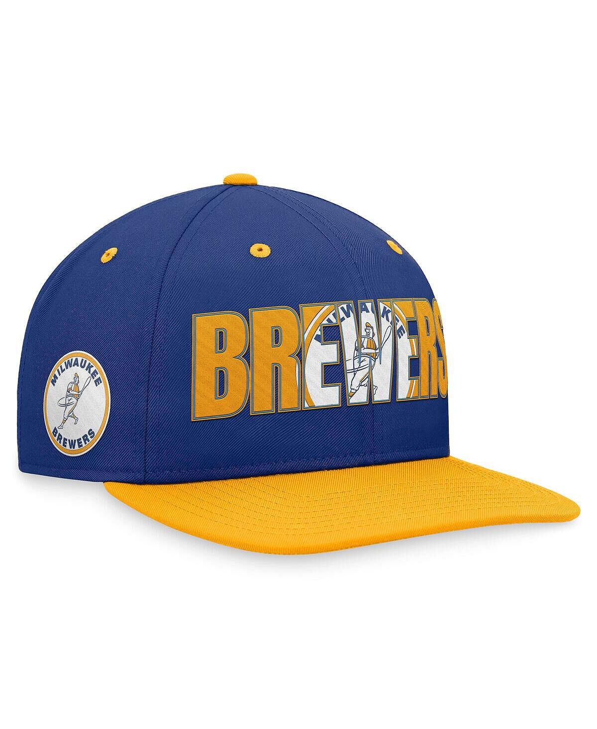 Мужская кепка Snapback Royal Milwaukee Brewers Cooperstown Collection Pro Nike
Мужская кепка Snapback Royal Milwaukee Brewers Cooperstown Collection Pro Nike