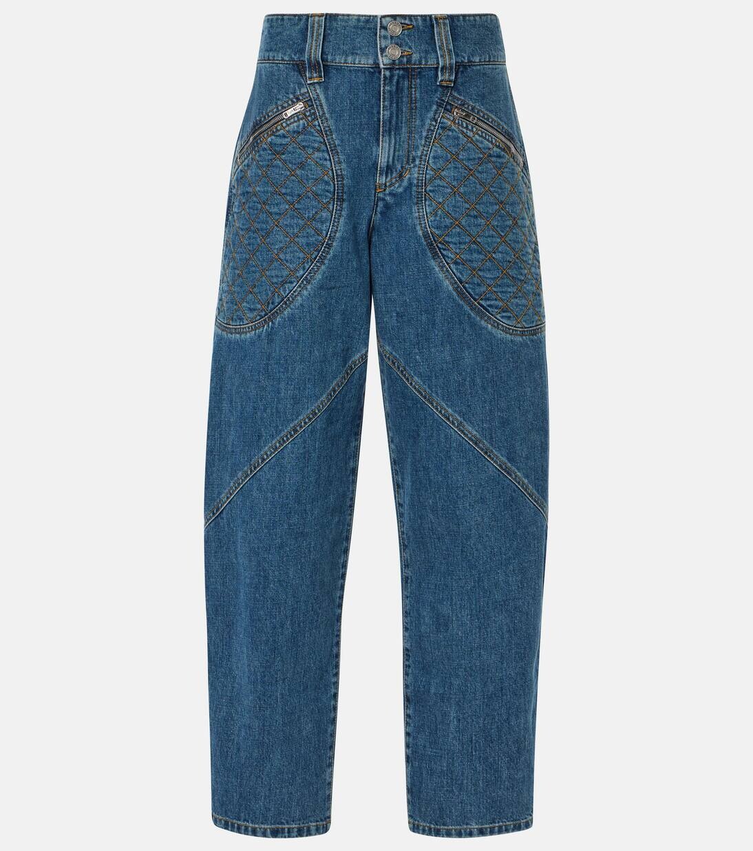 Стеганые джинсы Catarina Isabel Marant, синий
Стеганые джинсы Catarina Isabel Marant, синий