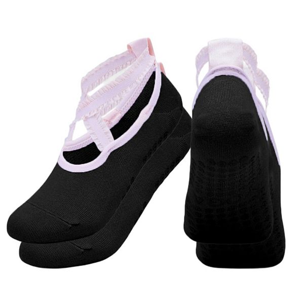 Женские носки-чешки балетные с перекрестными резинками и противоскользящей подошвой, 2 шт Anna-Kaci, Black
Женские носки-чешки балетные с перекрестными резинками и противоскользящей подошвой, 2 шт Anna-Kaci, Black