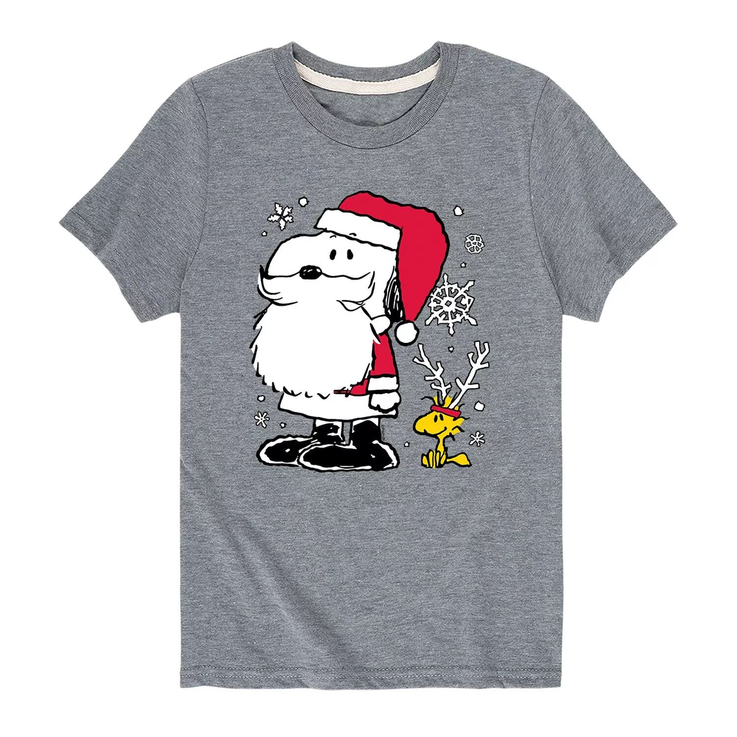 Футболка с рисунком Peanuts Santa Reindeer Snoopy для мальчиков 8–20 лет Licensed Character, серый
Футболка с рисунком Peanuts Santa Reindeer Snoopy для мальчиков 8–20 лет Licensed Character, серый