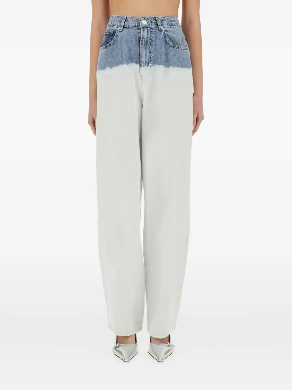 Двухцветные джинсы Moschino Moschino Jeans, белый
Двухцветные джинсы Moschino Moschino Jeans, белый