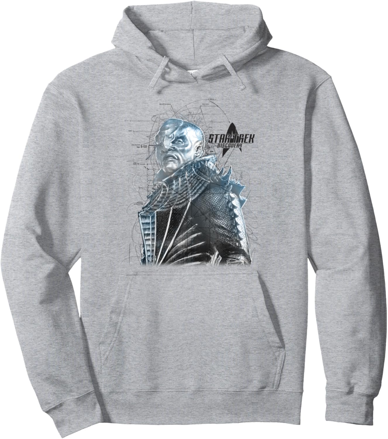 Худи с эскизом и схемой Т'Кувмы из сериала «Звездный путь: Дискавери» Star Trek, серый
Худи с эскизом и схемой Т'Кувмы из сериала «Звездный путь: Дискавери» Star Trek, серый