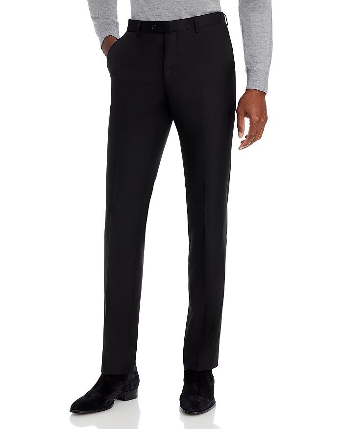 Шерстяные костюмные брюки узкого кроя John Varvatos Star USA, черный
Шерстяные костюмные брюки узкого кроя John Varvatos Star USA, черный