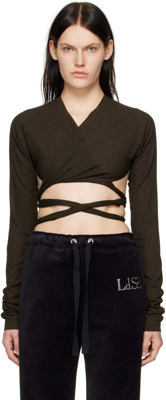 Коричневая футболка с длинным рукавом Cache Cœur Ludovic de Saint Sernin, Коричневый, Коричневая футболка с длинным рукавом Cache Cœur Ludovic de Saint Sernin
Коричневая футболка с длинным рукавом Cache Cœur Ludovic de Saint Sernin, Коричневый, Коричневая футболка с длинным рукавом Cache Cœur Ludovic de Saint Sernin