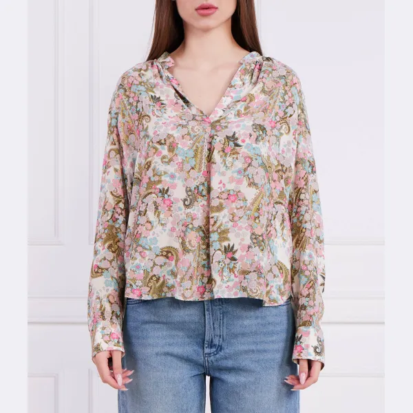 Мягкая блузка стандартного кроя Tink Yoko с цветочным принтом Zadig&Voltaire, мультиколор
Мягкая блузка стандартного кроя Tink Yoko с цветочным принтом Zadig&Voltaire, мультиколор