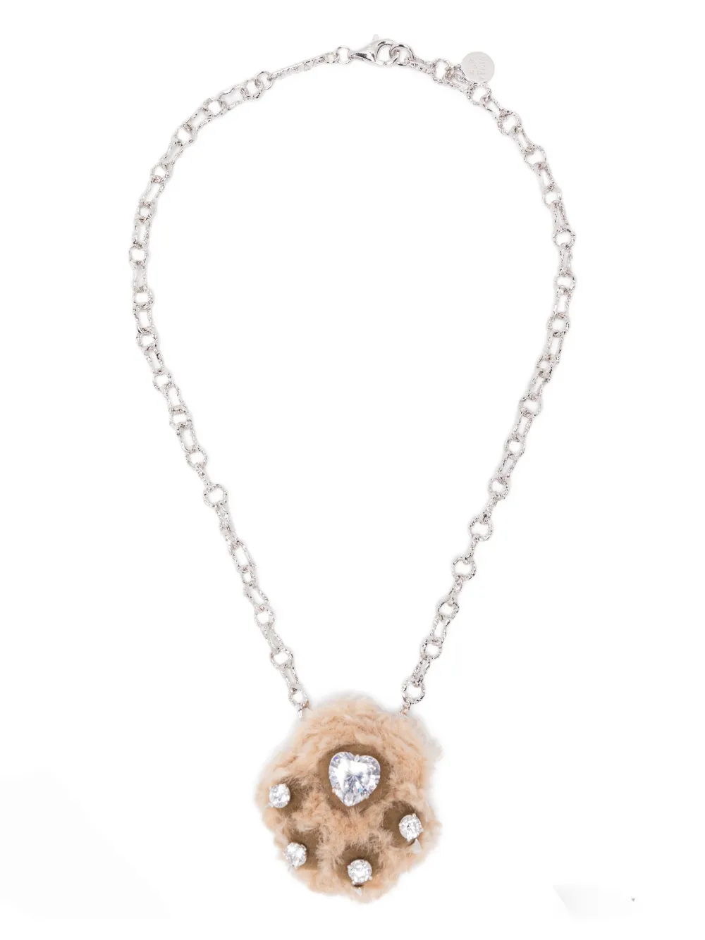 Ожерелье с кристаллами в форме сердца YVMIN, серебряный
Ожерелье с кристаллами в форме сердца YVMIN, серебряный