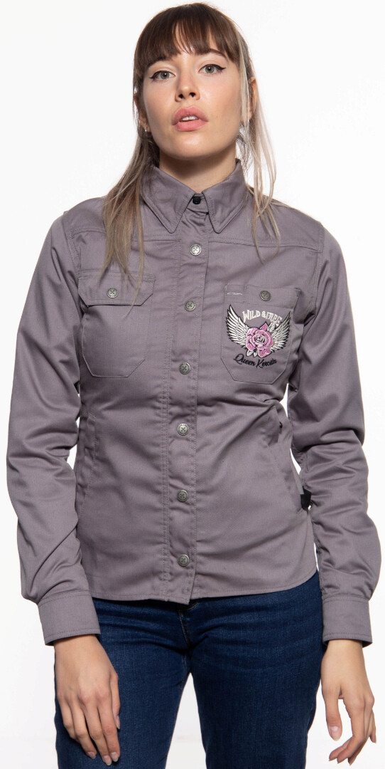 Рубашка мотоциклетная женская Queen Kerosin Wild & Free Adventure, светло-фиолетовый
Рубашка мотоциклетная женская Queen Kerosin Wild & Free Adventure, светло-фиолетовый