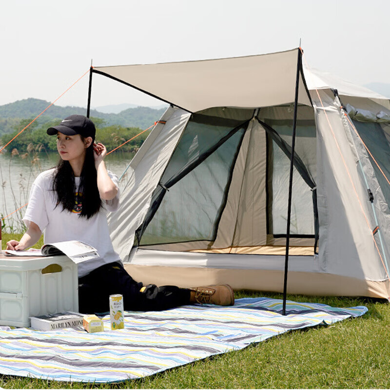 Yjhome портативная складная палатка для кемпинга на открытом воздухе для пикника, кемпинга, прямая дверь, четырехсторонняя палатка, облачно-серая палатка на 3-4 человека
Yjhome портативная складная палатка для кемпинга на открытом воздухе для пикника, кемпинга, прямая дверь, четырехсторонняя палатка, облачно-серая палатка на 3-4 человека